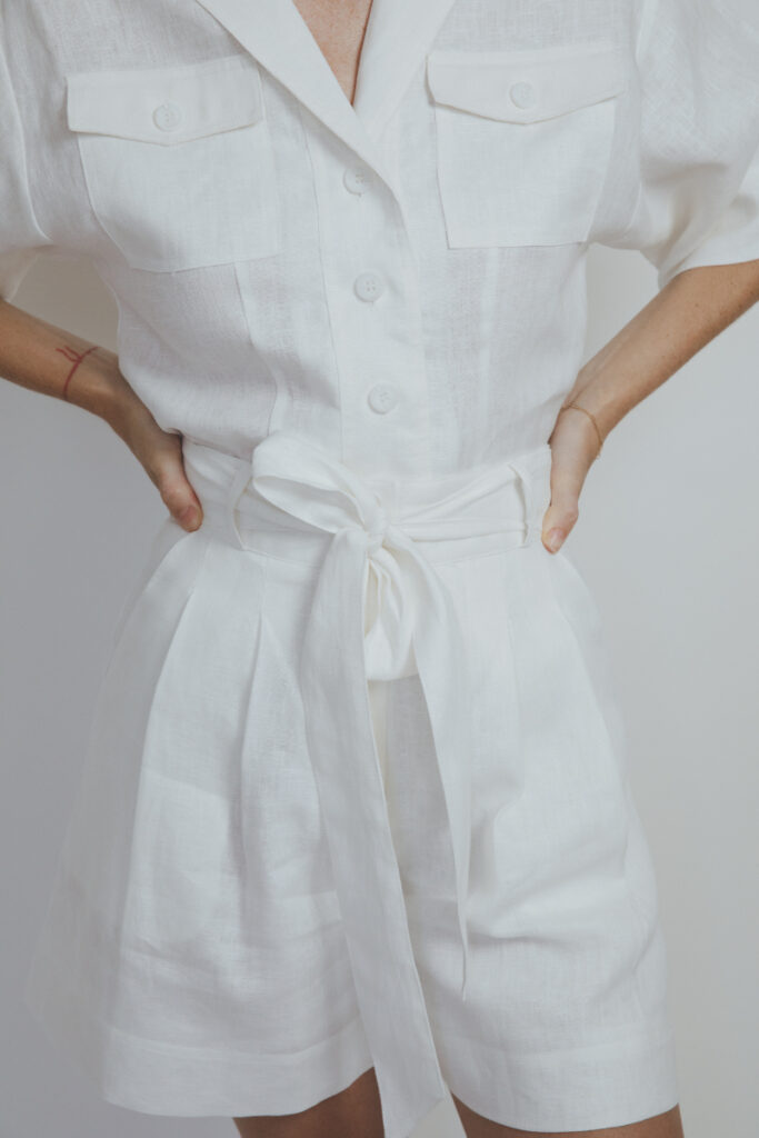 Elle Shorts - White