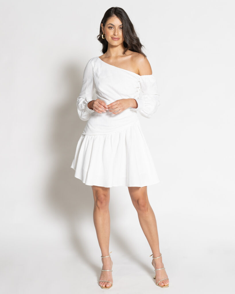 Steffanie Mini Dress 2.0 - White