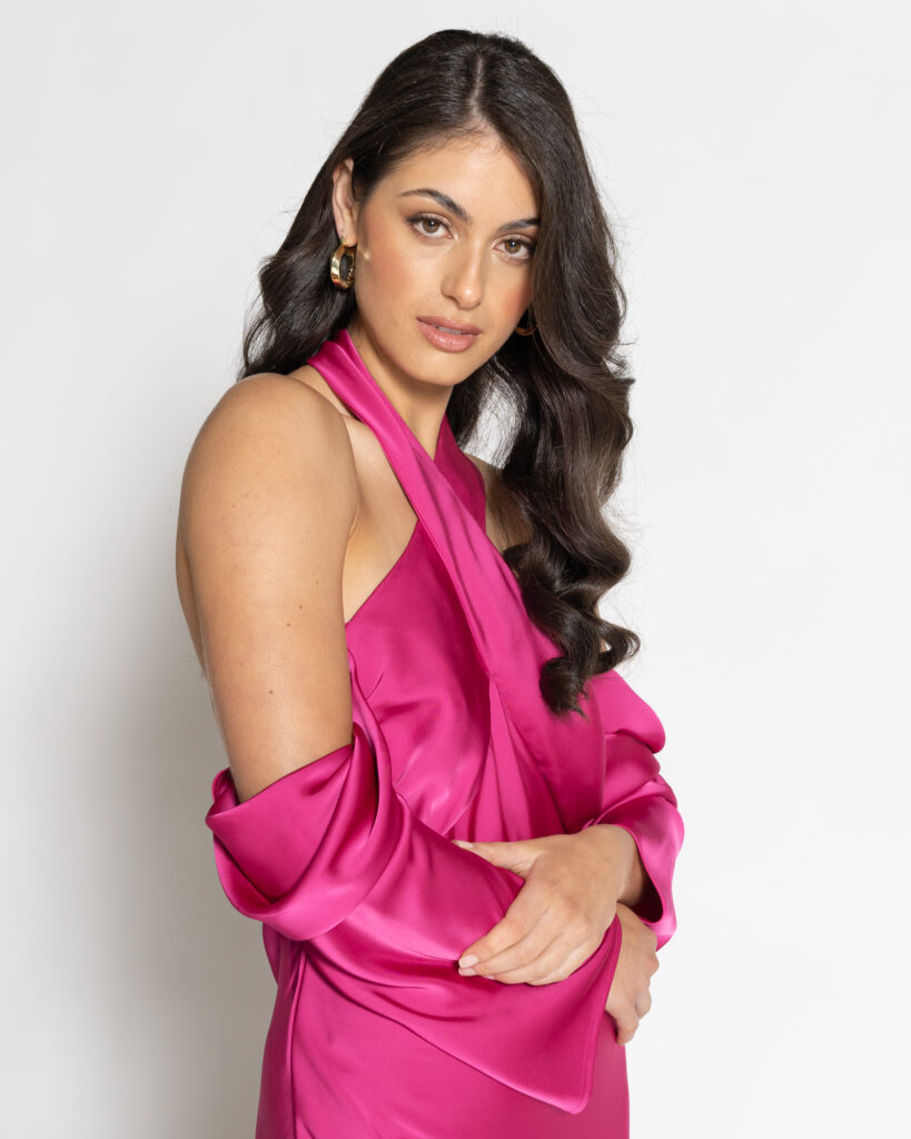 The Bella Midi Dress - Orchid