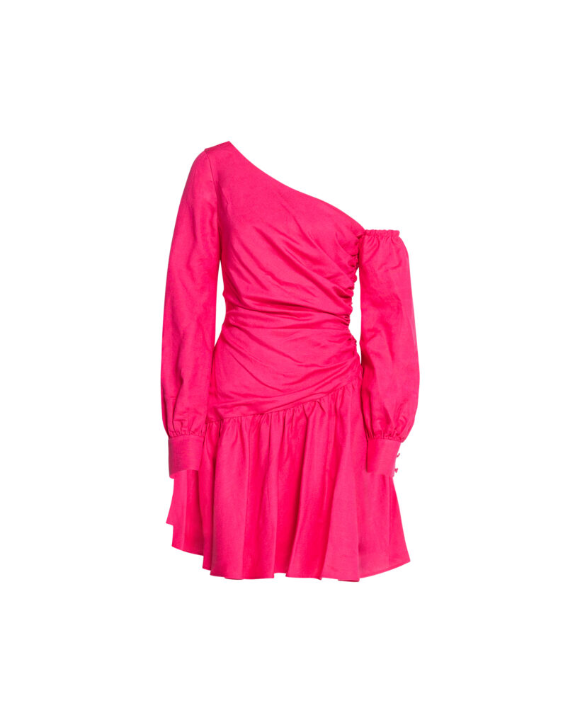 Steffanie Mini Dress 2.0 - Pink Magenta