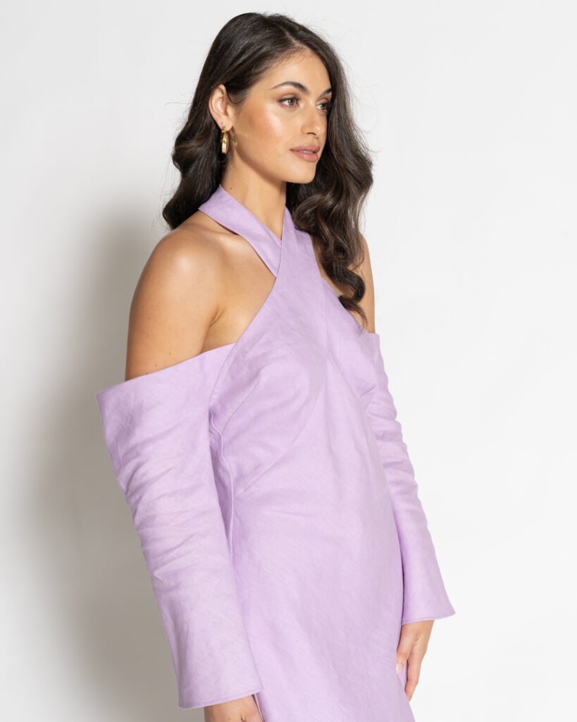 Goia Mini Dress -  Lavender