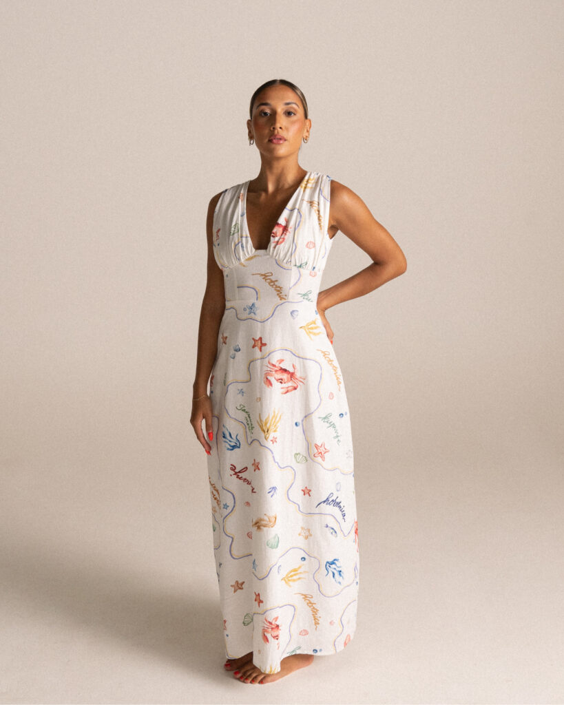 Rita Midi Dress - European Holiday