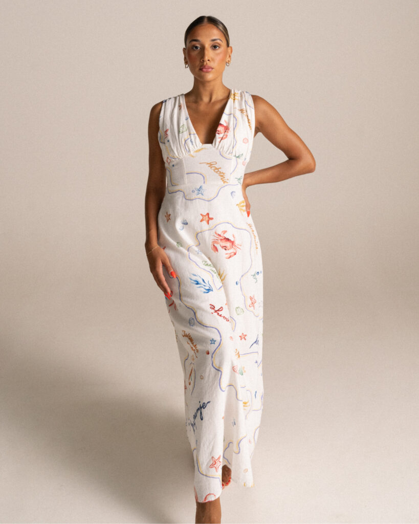 Rita Midi Dress - European Holiday