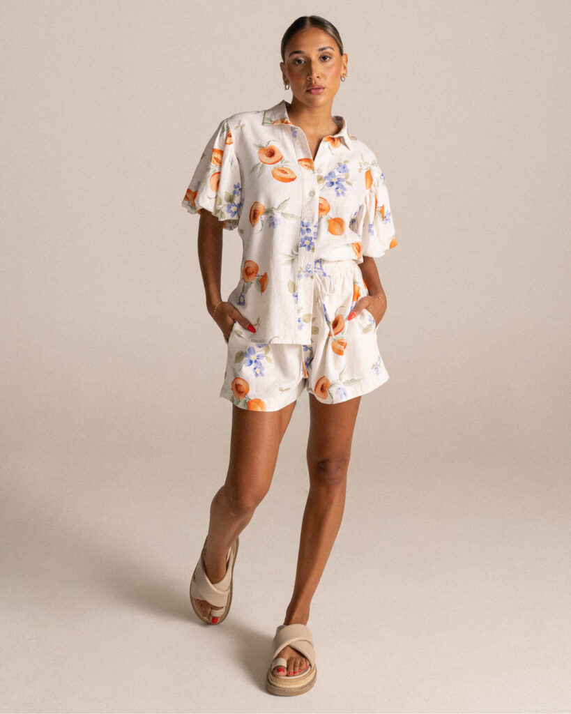 Chiara Shorts - Sweet Peach