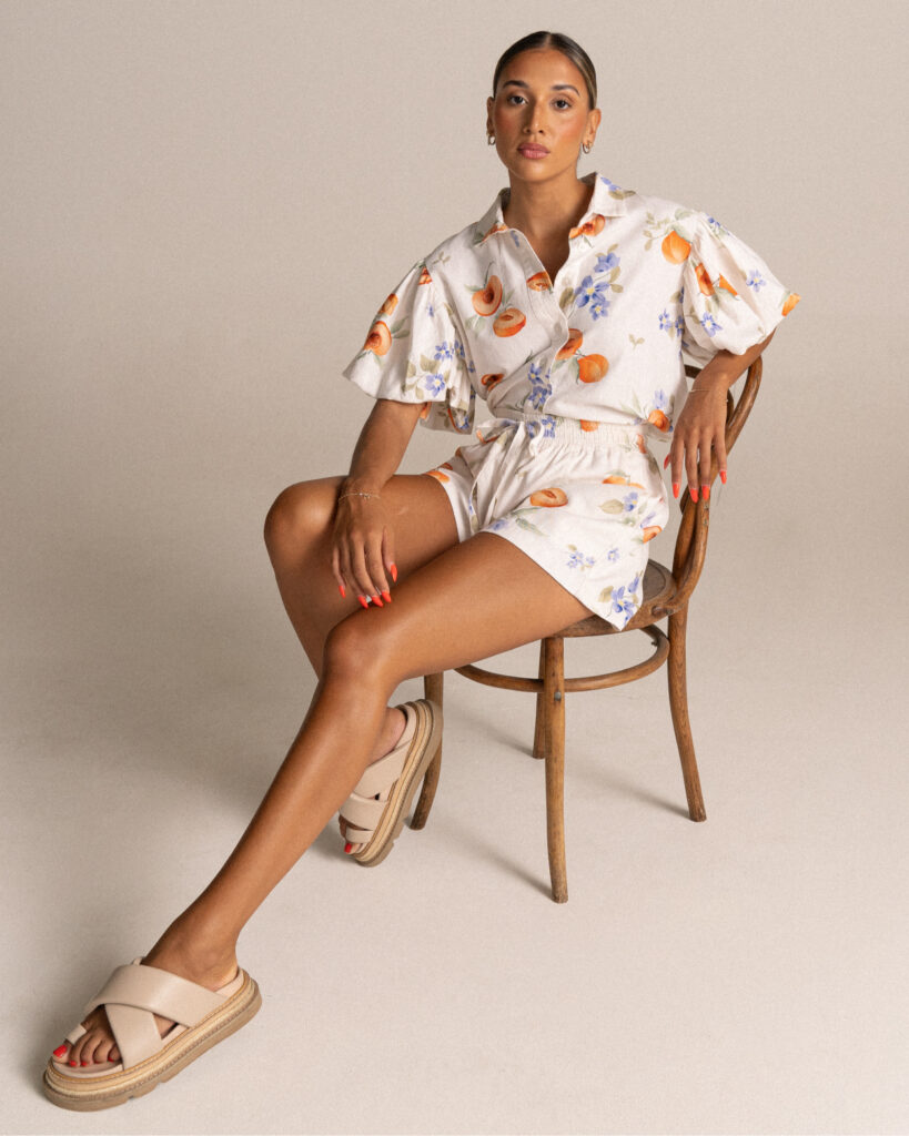 Chiara Shorts - Sweet Peach