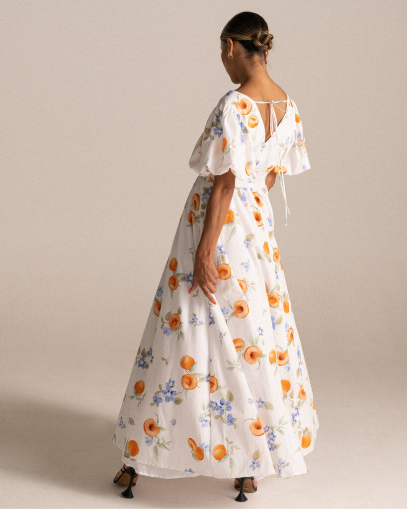 Mila Maxi Dress - Sweet Peach